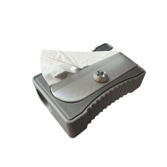 Vintage Twist Pencil Sharpener Tissue Box – Functional Décor with a Retro Look! - Picture 2 of 15